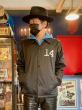 EDWARD LOW ”Washer” COACH JACKET (BLACK)