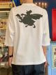 EDWARD LOW×MONSTER FARM ”Witch” Raglan T(WHT)
