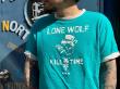 NORTH NO NAME / LONE WOLF REVERSIBLE T(TQS×WHT)