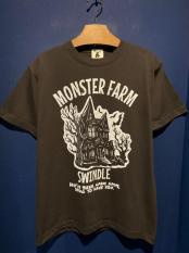 EDWARDLOW / MONSTER FARM × SWINDLE Tee (BLK)