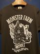 EDWARDLOW / MONSTER FARM × SWINDLE Tee (BLK)
