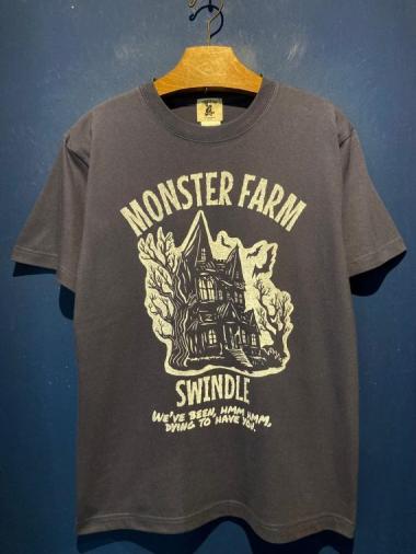 EDWARDLOW / MONSTER FARM × SWINDLE Tee (PUR)