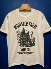 EDWARDLOW / MONSTER FARM × SWINDLE Tee (WHT)
