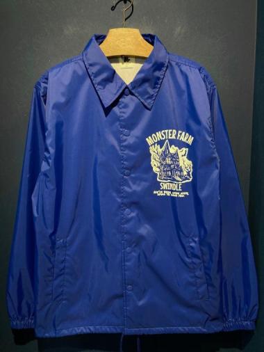 EDWARDLOW / MONSTER FARM × SWINDLE COACH JKT (BLU)