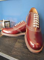 GLADHAND×REGAL SADDLE SHOES (BROWN)