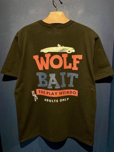 WEIRDO / BIG BAD WOLF - S/S T-SHIRTS (BLACK)