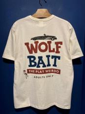 WEIRDO / BIG BAD WOLF - S/S T-SHIRTS (WHITE)