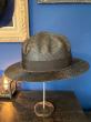 GAVIAL / natural grass mountain hat (black)