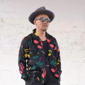 【予約】The Groovin High/ 50s L/S Shirt - Musical note