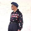 【予約】The Groovin High/ 50s L/S Shirt - Argyle