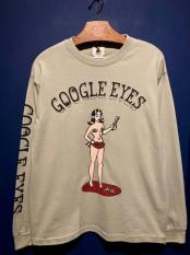 EDWARD LOW / ”GOOGLE EYES” L/S T (GREEN)