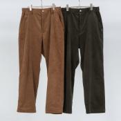 【予約商品】GAVIAL / corduroy taperd pants