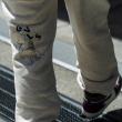 GAVIAL / sweat pants“messy” (oatmeal)