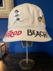 WEIRDO / HOTROD BEACH - SAILOR HAT (IVORY)