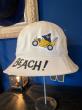 WEIRDO / HOTROD BEACH - SAILOR HAT (IVORY)