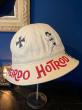 WEIRDO / HOTROD BEACH - SAILOR HAT (IVORY)