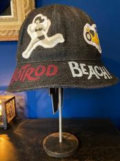 WEIRDO / HOTROD BEACH - SAILOR HAT (BLACK)