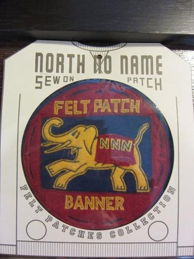 North No Name　FELT PATCH (BANNER)