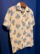 GAVIAL / s/s aloha shirts “ hugme!” (Yellow)