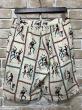 NORTH NO NAME /  ”Dancer pattern” Shorts(WHT)