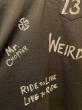 WEIRDO / SLAVES - S/S HENRY T-SHIRTS (BLACK)