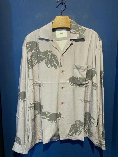 GAVIAL / l/s aloha shirts