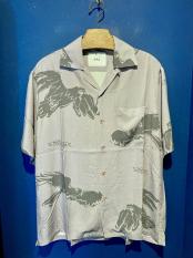 GAVIAL / s/s aloha shirts (Gray)