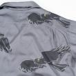 GAVIAL / s/s aloha shirts (Gray)