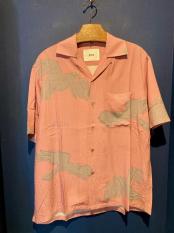 GAVIAL / s/s aloha shirts (Pink)