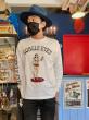 EDWARD LOW / ”GOOGLE EYES” L/S T (WHITE)