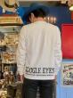 EDWARD LOW / ”GOOGLE EYES” L/S T (WHITE)