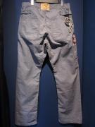 5WHISTLE / WHISTER DUSTER PANTS (PIN CHECK)