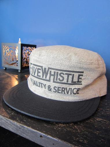 5WHISTLE /  PAINTER CAP(GRAY)