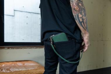 【予約商品】GAVIAL / leather wallet cord