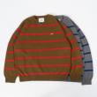 【予約商品】GAVIAL / V-neck border knit