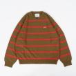 【予約商品】GAVIAL / V-neck border knit