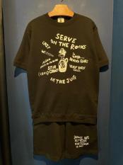 EDWARD LOW ”IN THE JUG" S/S SWEAT & SHORTS (BLACK)