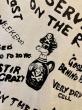 EDWARD LOW ”IN THE JUG" Ringer Tee (WHITE×NAVY)