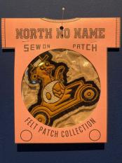 North No Name　FELT PATCH (HOTROD)