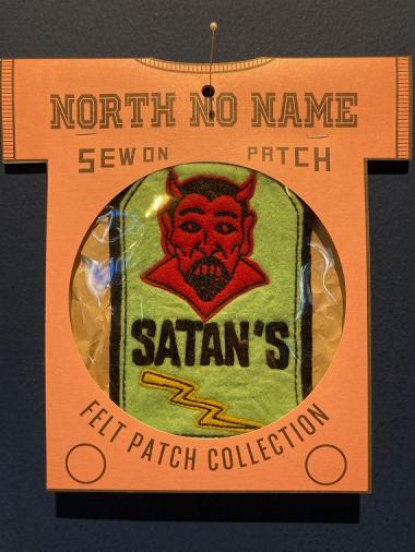 North No Name　FELT PATCH (SATAN'S)