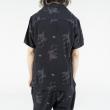 GAVIAL / s/s aloha shirts “black panther” (BLACK)