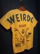 WEIRDO  ROAD FREAK SLEAZY - S/S T-SHIRTS (MUSTARD)