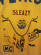 WEIRDO  ROAD FREAK SLEAZY - S/S T-SHIRTS (MUSTARD)