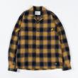 【予約商品】GAVIAL / check flannel shirts_プリント有り