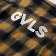 【予約商品】GAVIAL / check flannel shirts_プリント有り