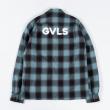 【予約商品】GAVIAL / check flannel shirts_プリント有り