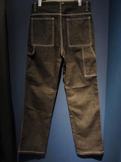 VALIANT ELEPHANT/BLACK DENIM PAINTER PANTS
