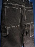 VALIANT ELEPHANT/BLACK DENIM PAINTER PANTS