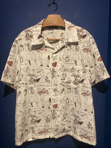 GLADHAND&Co. / GLAD POSTALS HAWAIIAN S/S SHIRTS