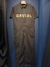GAVIAL / s/s jumpsuits MUJI (BLACK)